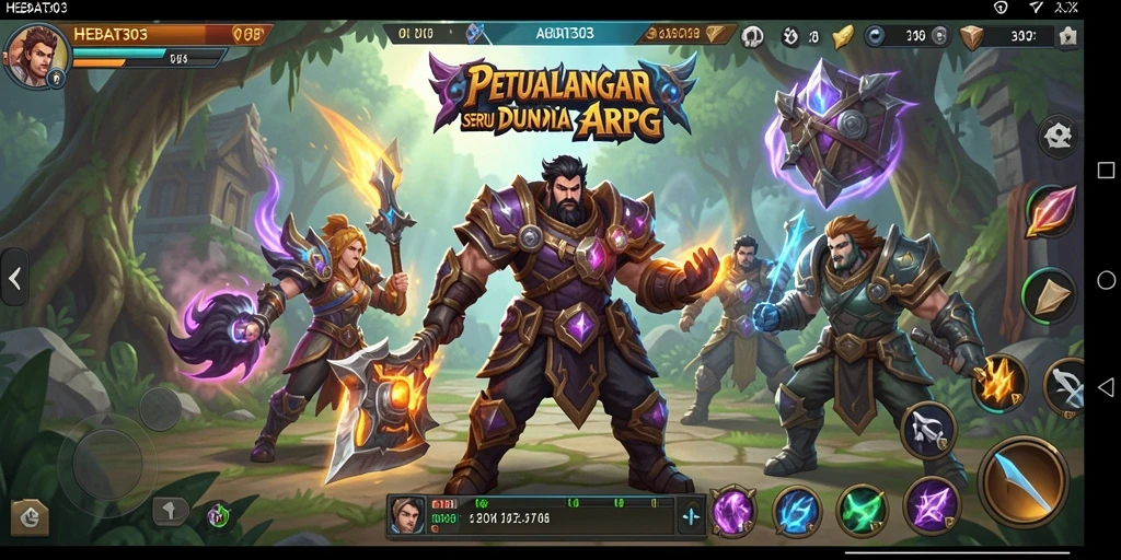 Tampilan menarik HEBAT303 dengan aksi pertarungan ARPG yang seru.