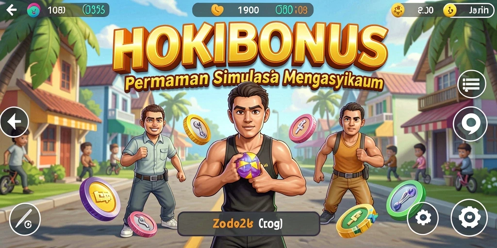 Tampilan gameplay HOKIBONUS yang menarik dan realistis.