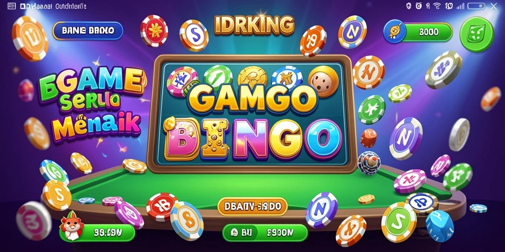 Screenshot gameplay IDRKING menampilkan momen seru bermain Bingo.