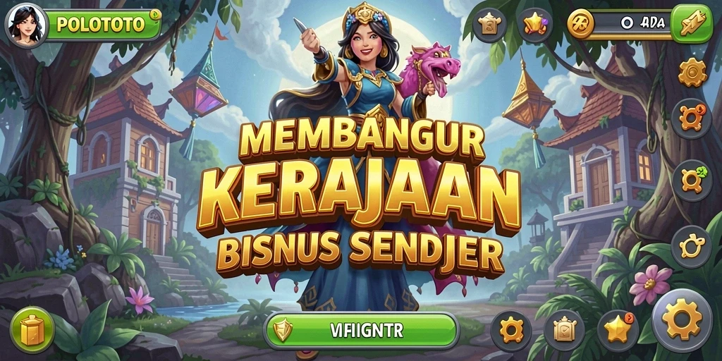 Tampilan gameplay POLOTOTO yang menarik dengan grafis yang memukau.