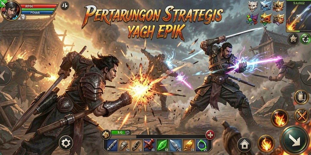 Tampilan gameplay RP66 yang seru dan strategis.