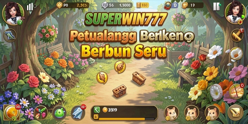 Tampilan gameplay SUPERWIN777 yang menyenangkan dan interaktif.
